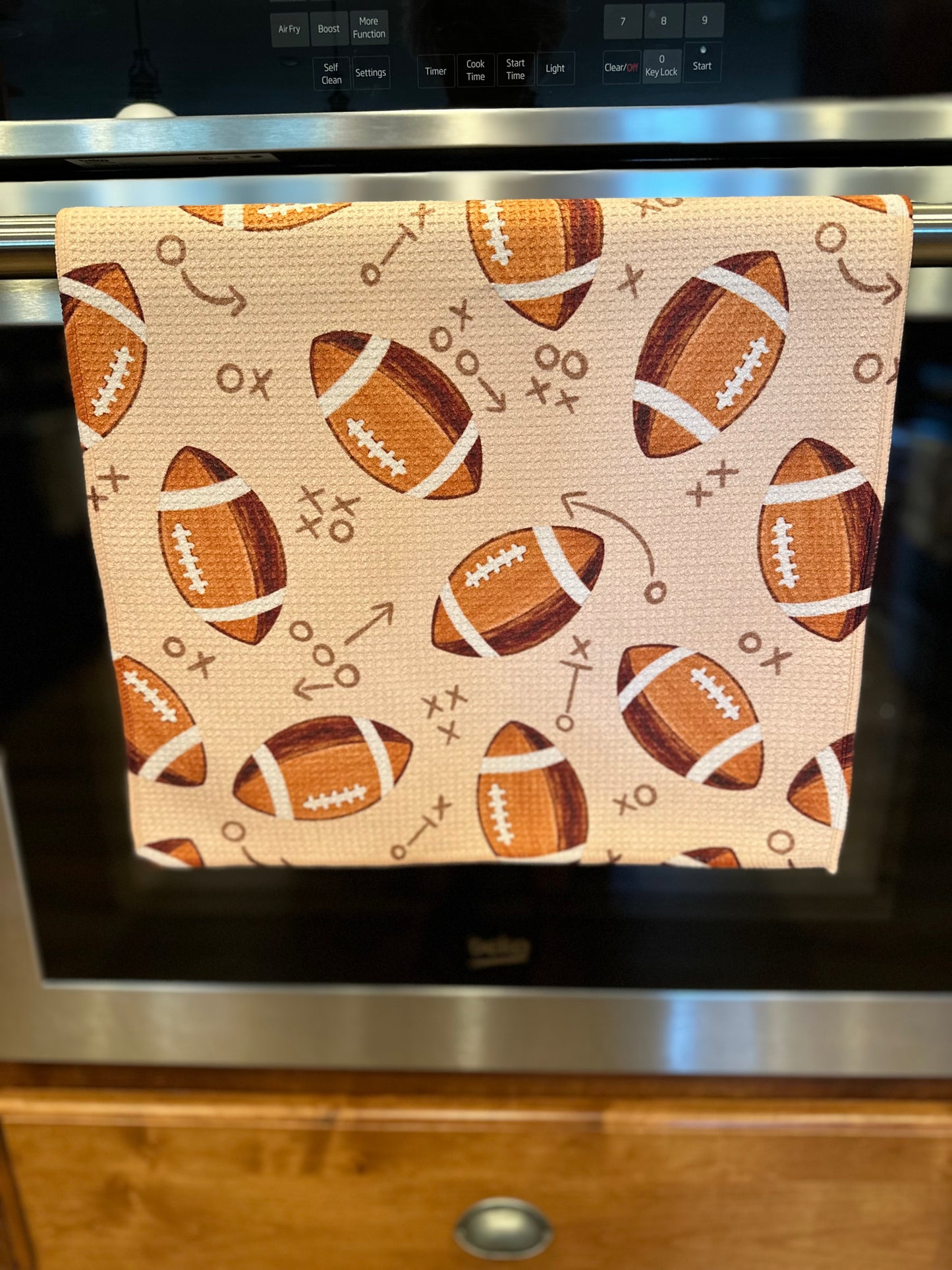 Sunday Night Football Waffle Kitchen Towel