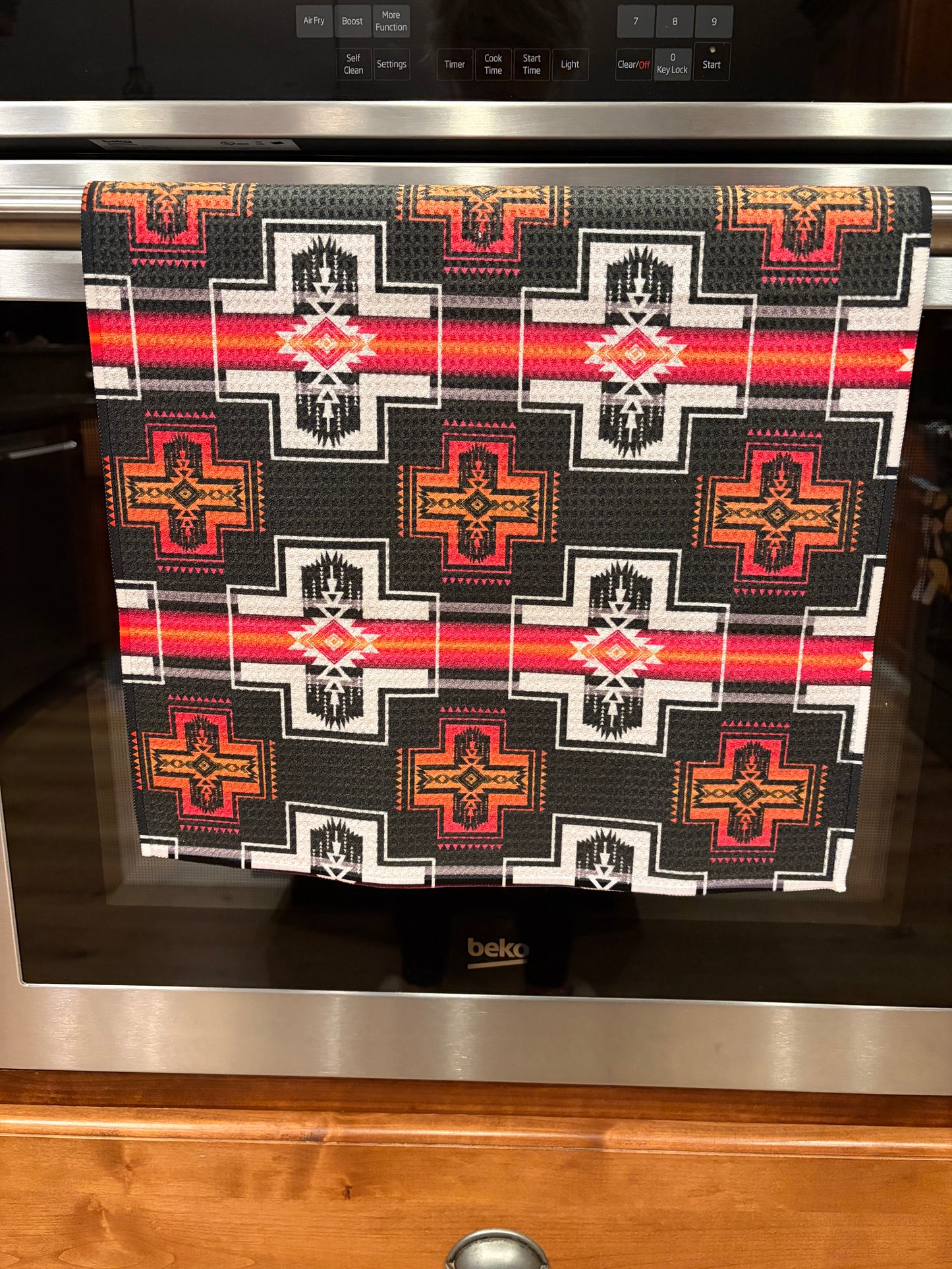 South Western Waffle Kitchen Towel