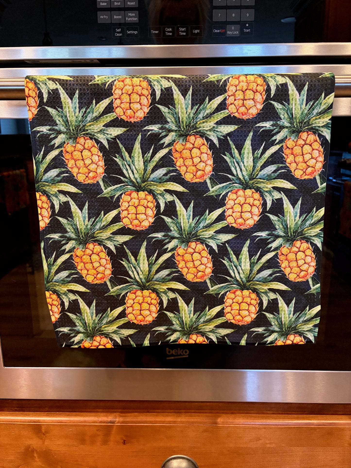 Pineapple Waffle Kitchen Towel