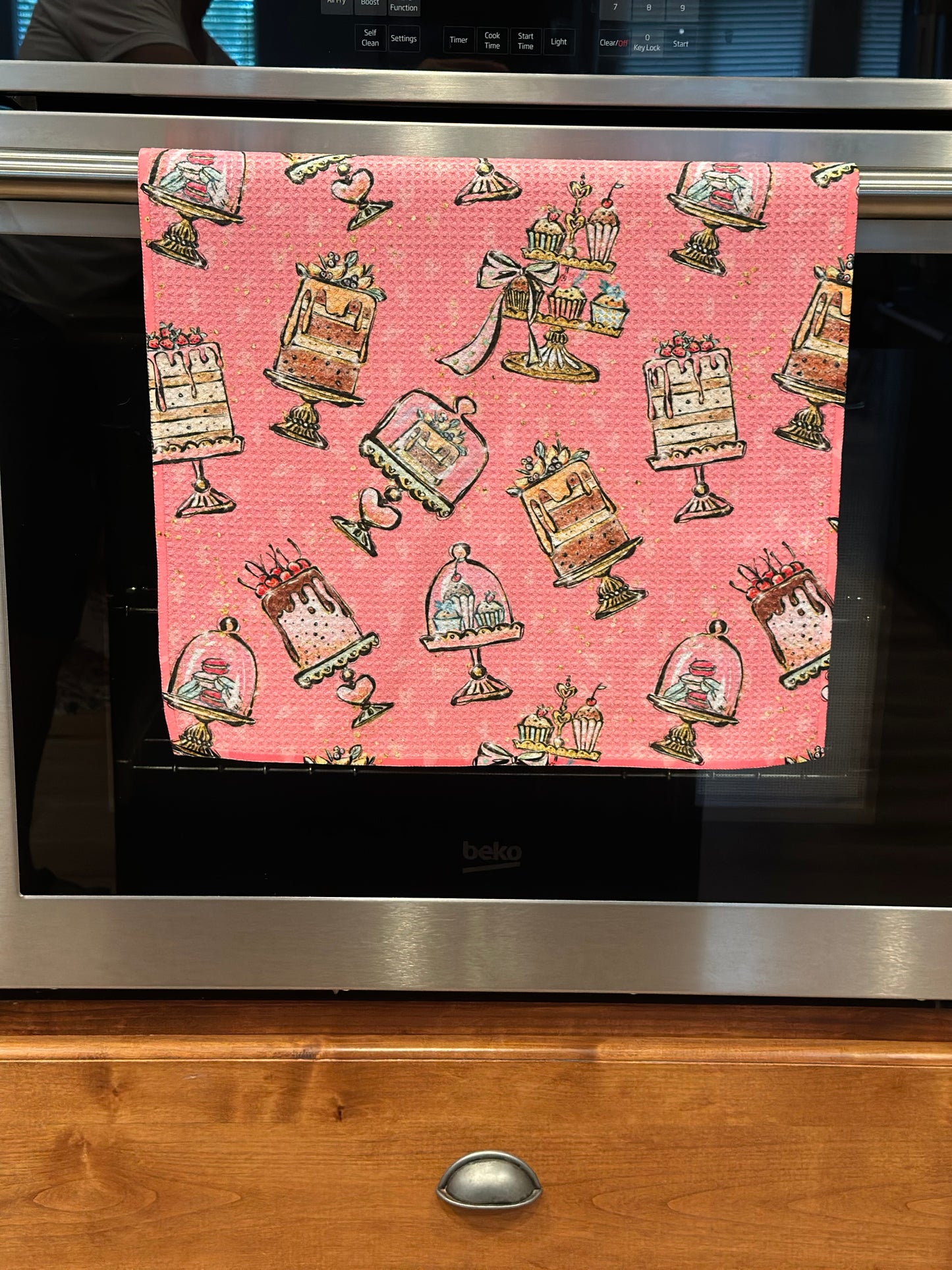 Bakery Cake Waffle Kitchen Towel