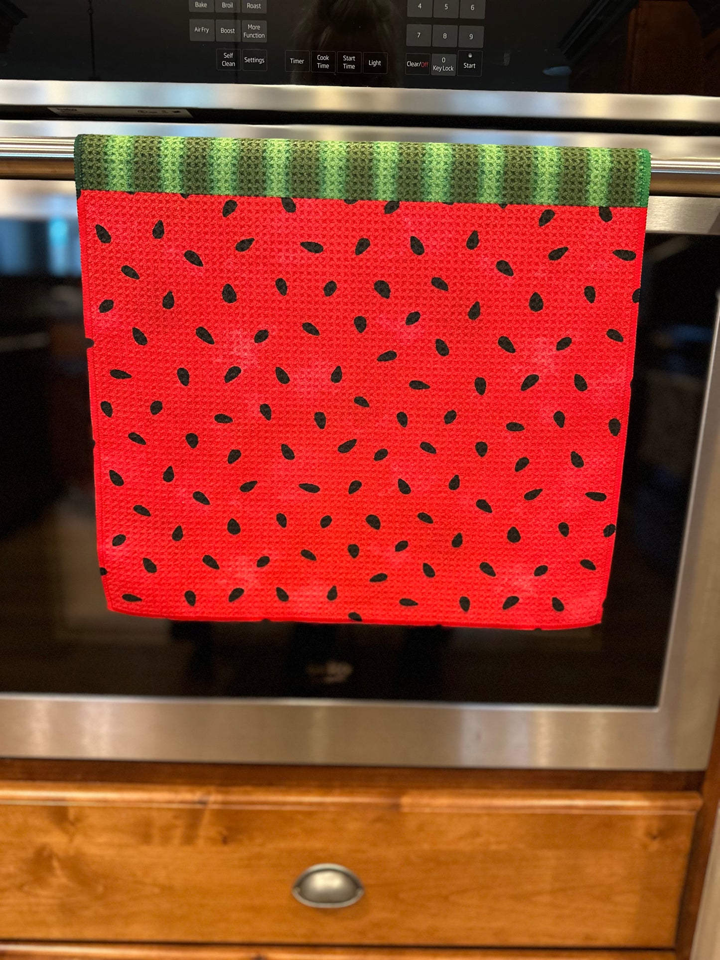 Watermelon Waffle Kitchen Towel