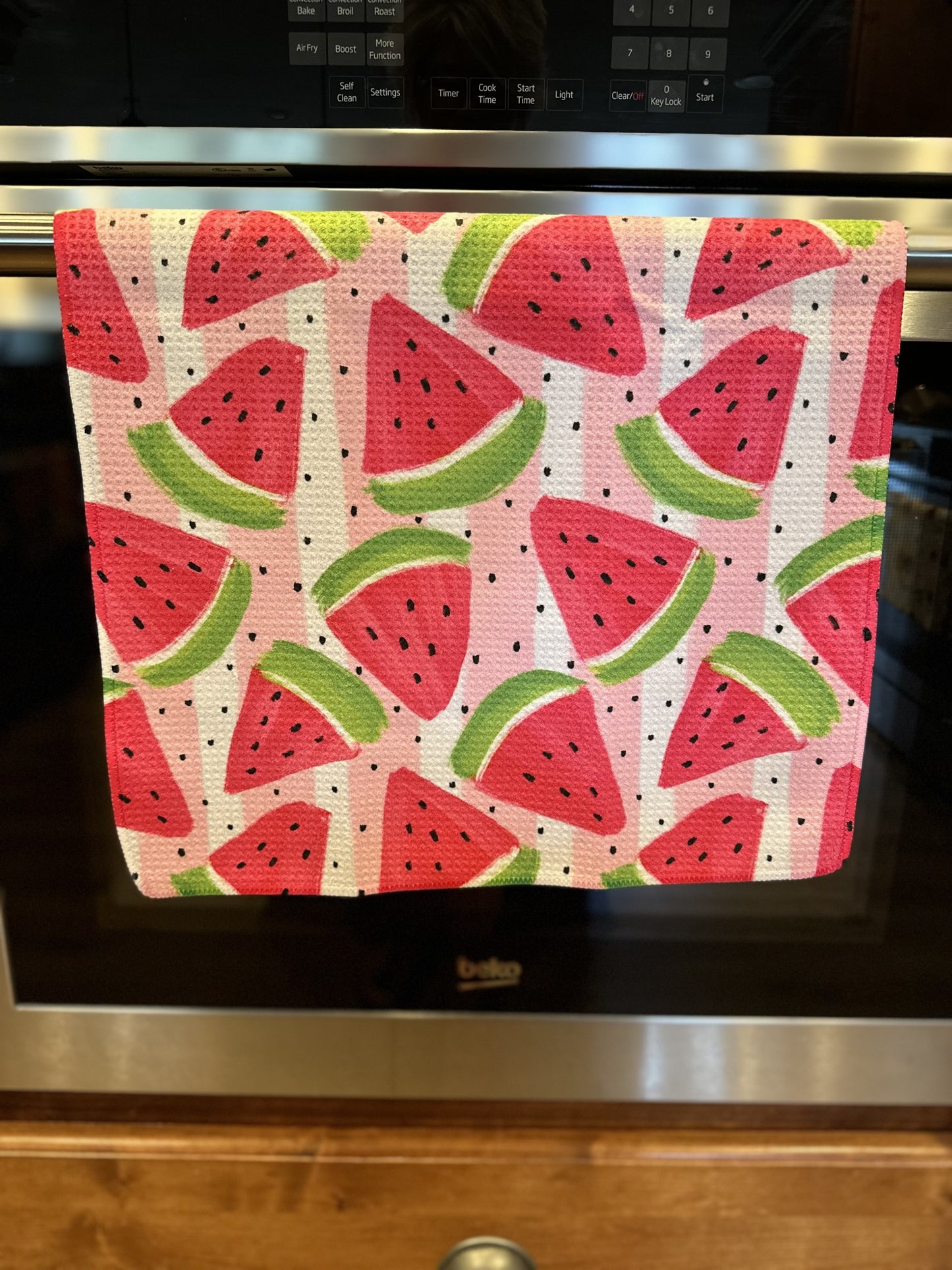 Watermelon Waffle Kitchen Towel