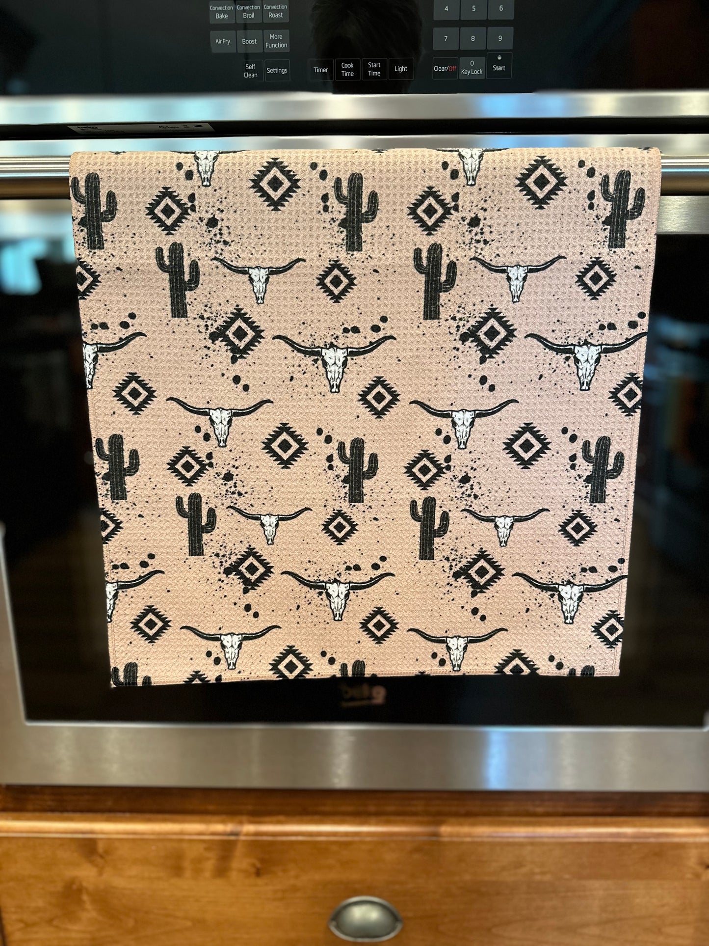 Western Waffle Kitchen Towel