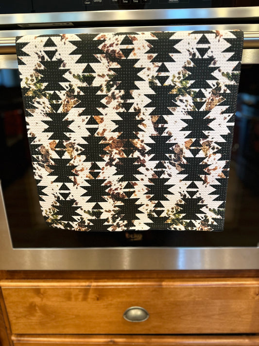 Aztec Waffle Kitchen Towel