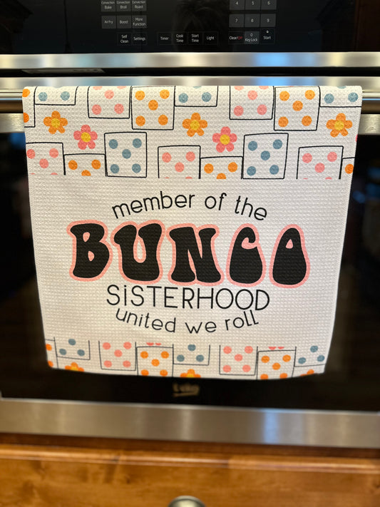 BUNCO Waffle kitchen towel
