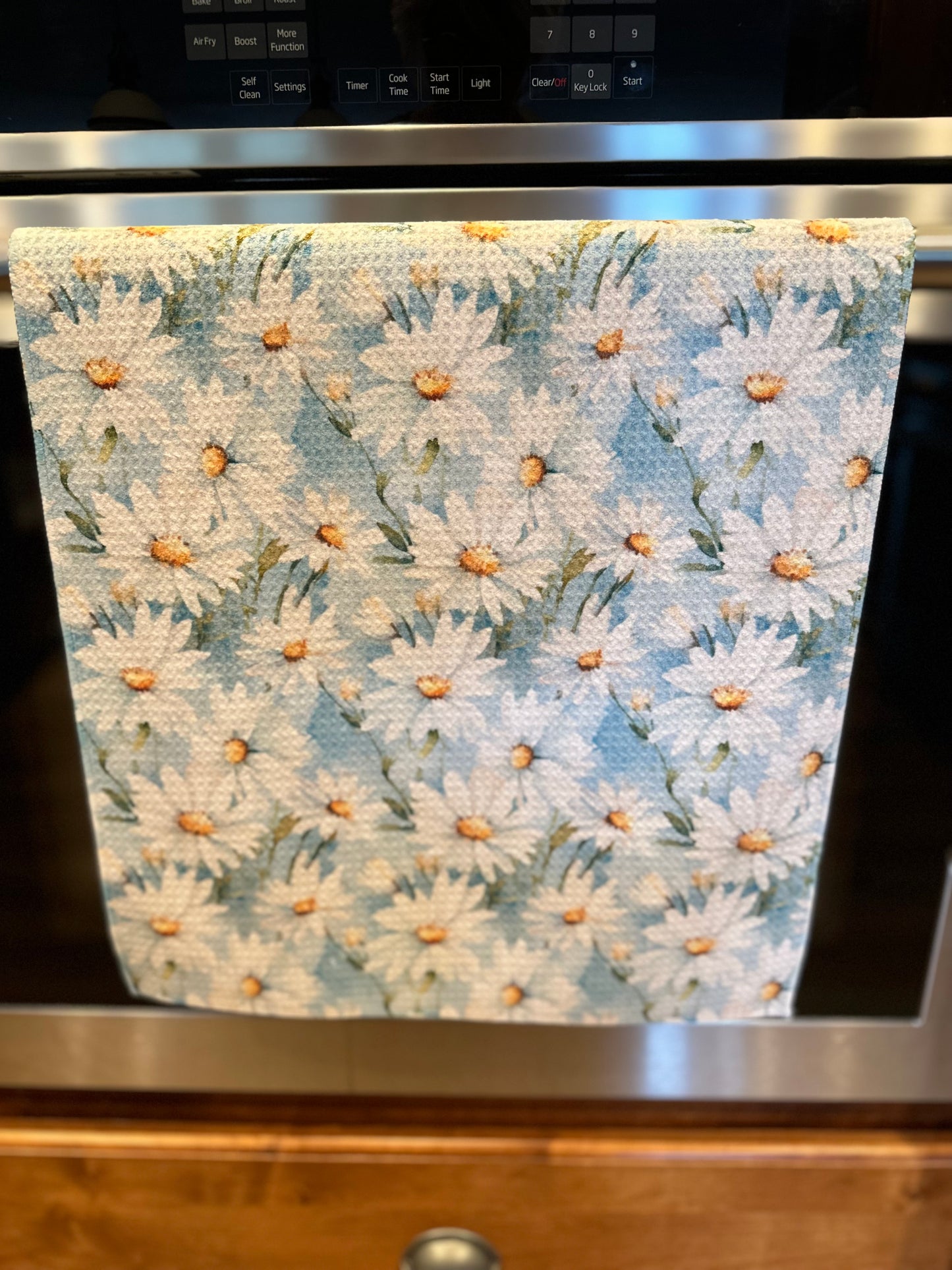 Daisy Waffle Kitchen Towel