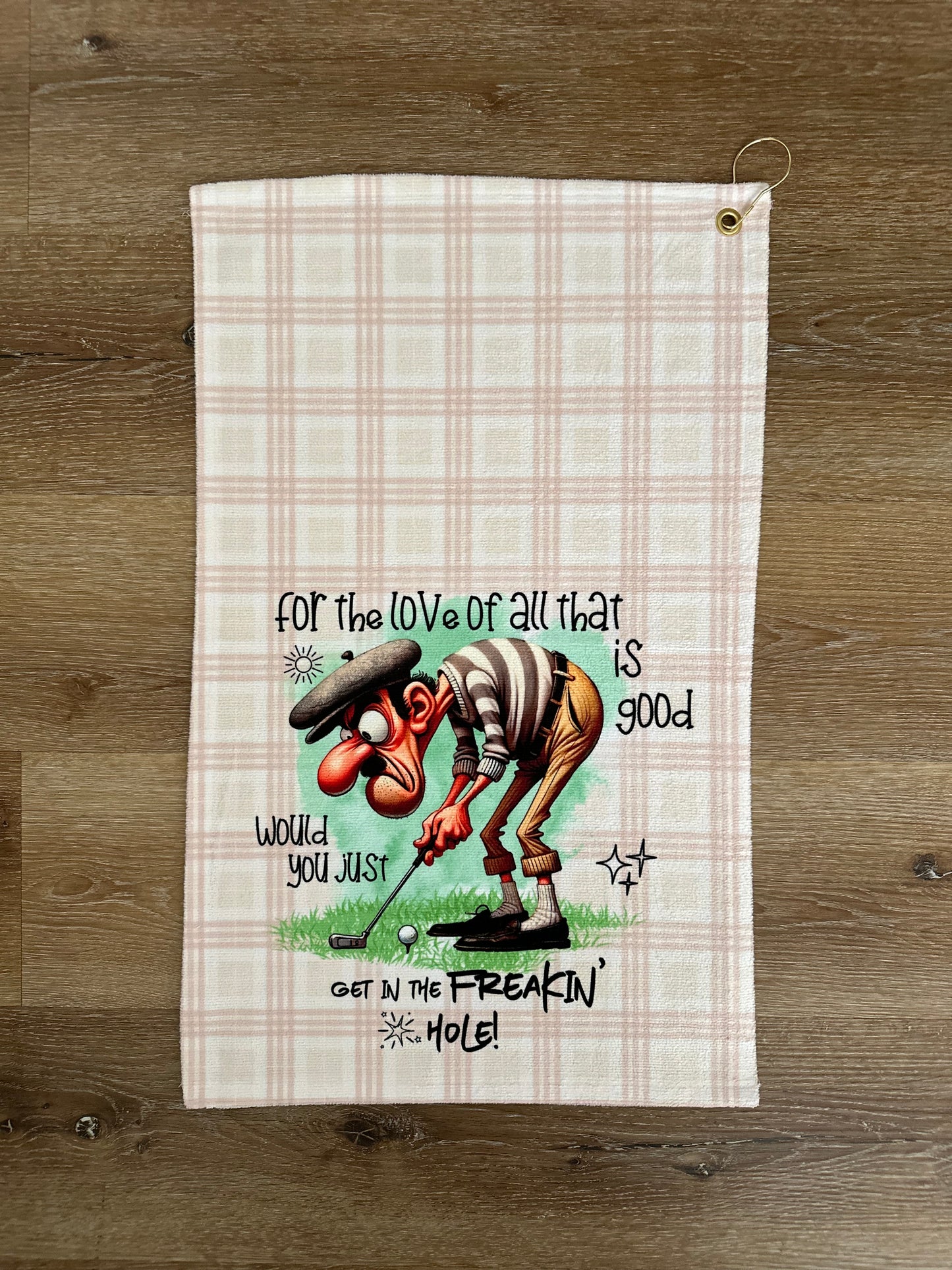 For the love of golf man Sports Towel
