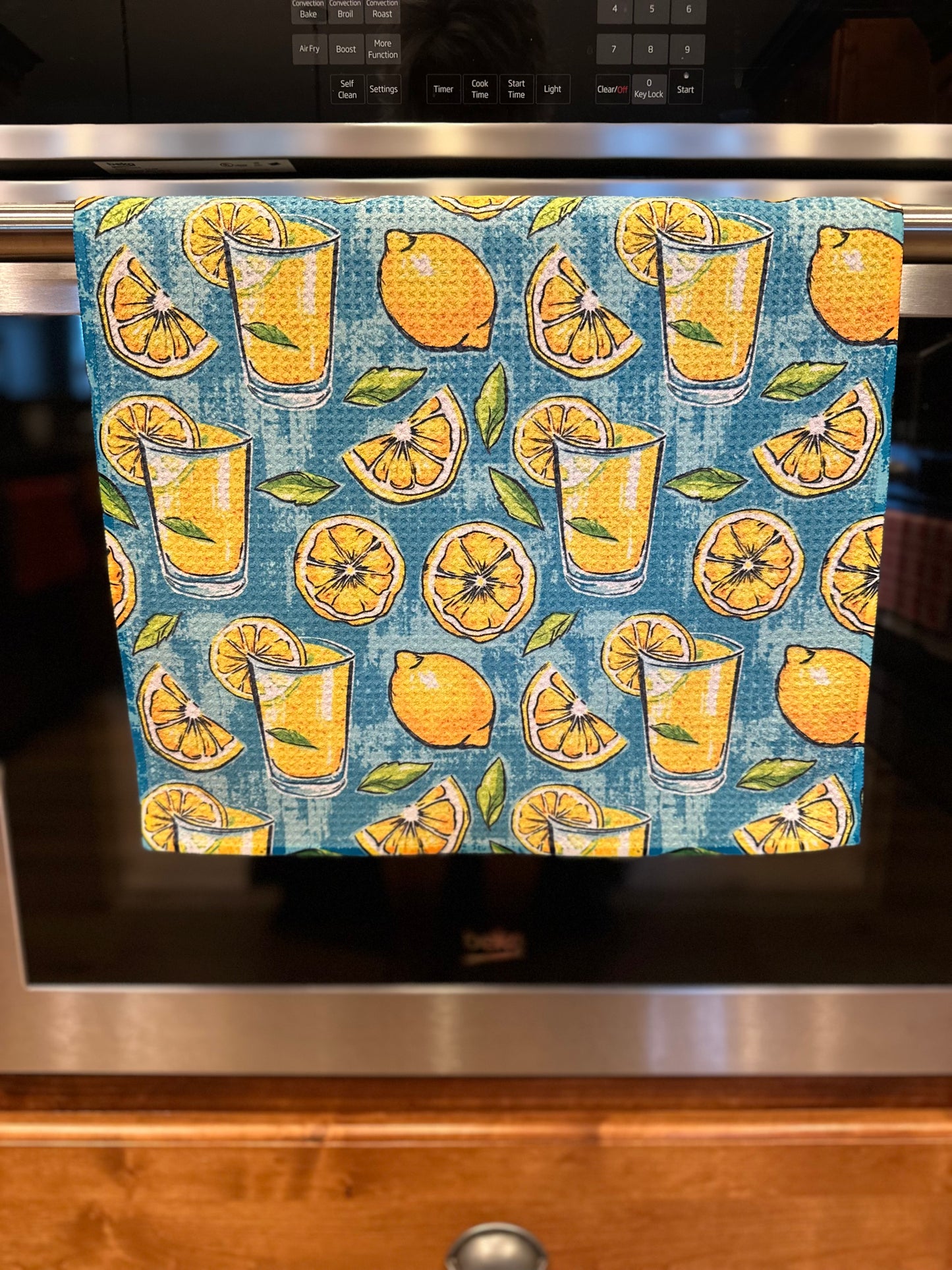 Lemonade Lemonade Waffle Kitchen Towel