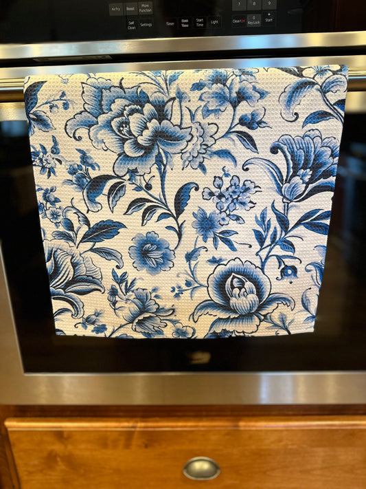 Danish Dutch waffle kitchen towel