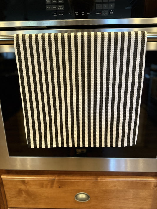 Stripes Waffle kitchen towel