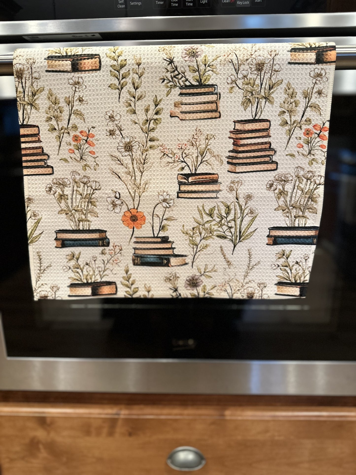 Book Club Waffle Kitchen Towel