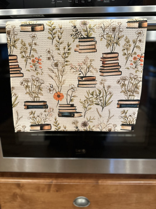Book Club Waffle Kitchen Towel